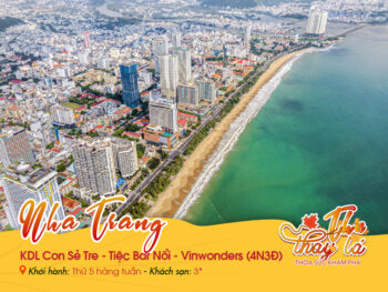 NHA TRANG | KDL CON SẺ TRE | TIỆC BAR NỔI | VINWONDERS